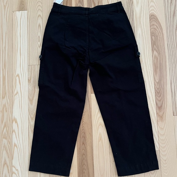 NWT Black Straight Leg Joe Fresh Cargo Pants 3 FOR $40‼️ - Picture 2 of 4